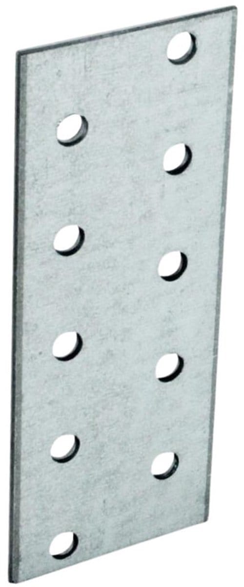 Koppelplaat - 40 x 100 x 2 mm - Verzinkt
