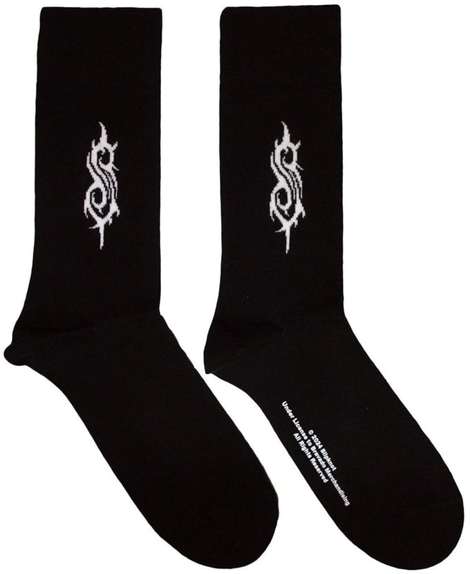 Slipknot - Tribal S Text Enkelsokken - Zwart