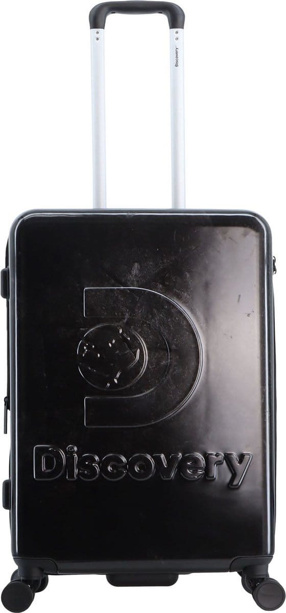 Discovery Koffer / Trolley / Reiskoffer - Stone - 67 cm (Medium) - Zwart - Zwart / Medium