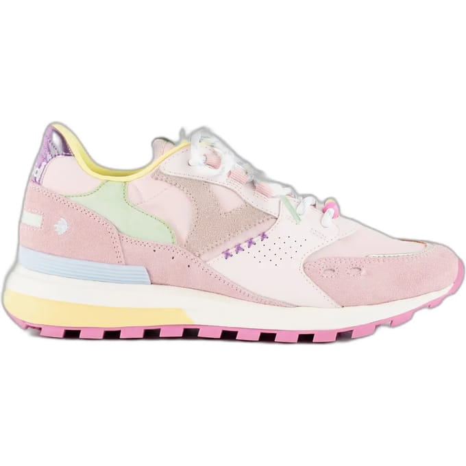 Nylon en suede sneakers voor dames Victoria Luna
