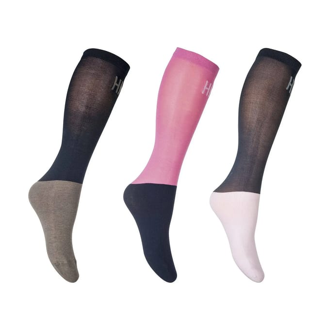 Microcotton Rij sokken HKM (x3)