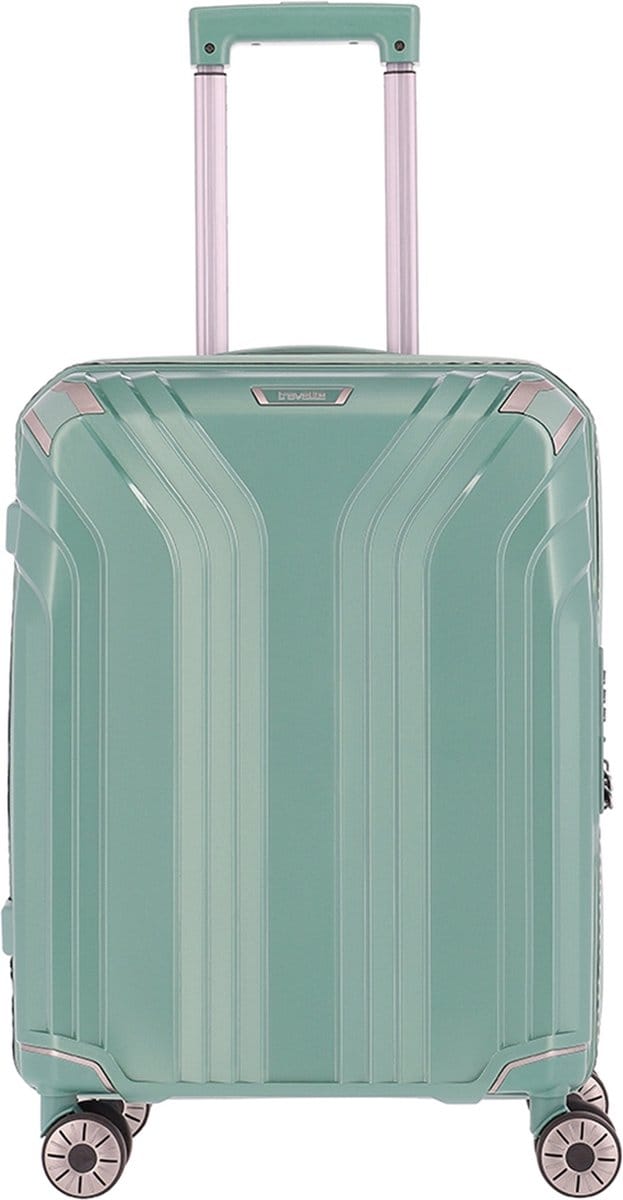 travelite trolley Elvaa 4W Trolley Sea Green groen 56cm