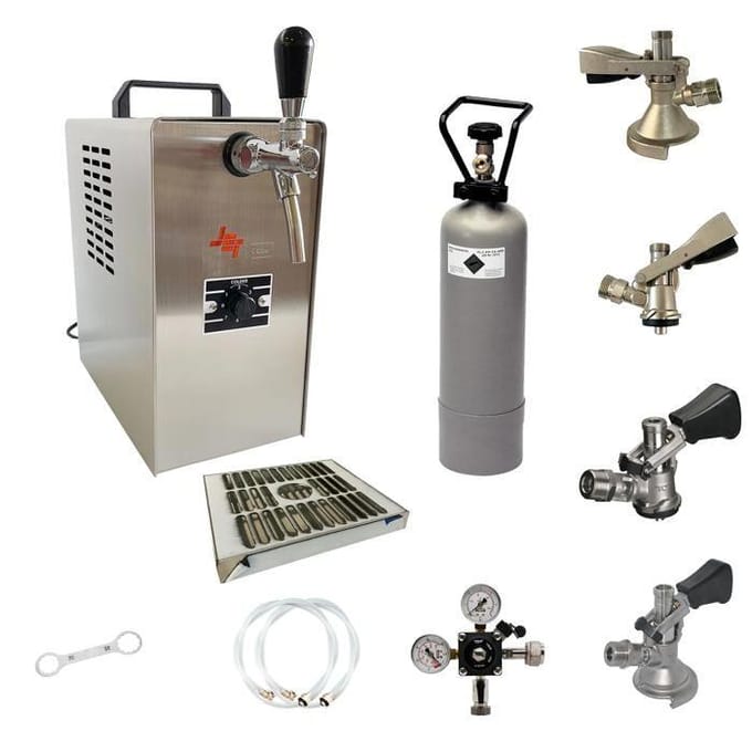 Complete Set Biertap JET 30 1-kraans Droogkoeler 35 l/uur Thuistap Bierkoeler