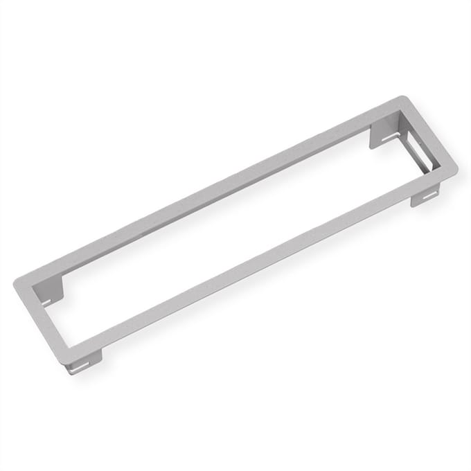 BACHMANN POWER FRAME inbouwframe medium 4-voudig, RAL 9006