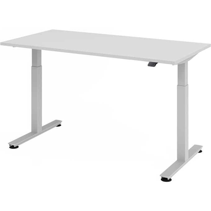 XMST 16 S | Bureau - Grijs 160 x 80 Tafelhoogte I Elektrisch in hoogte verstelbaar