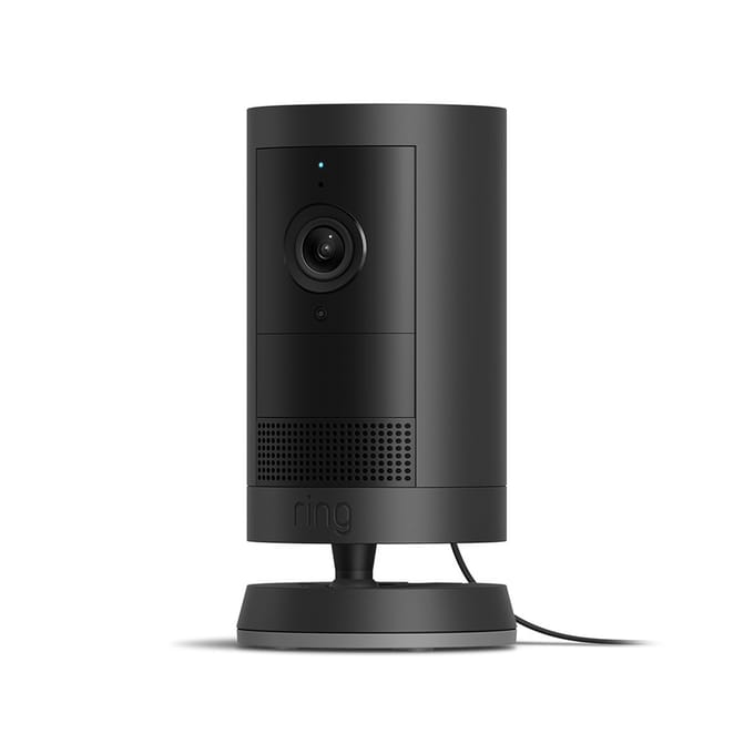 Ring Outdoor Camera Plus - plug-in - zwart - buitencamera - 2k