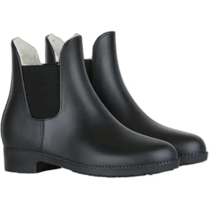 Horze Bonn Rubber Winterjodhpurs, kinderen, Black, 31