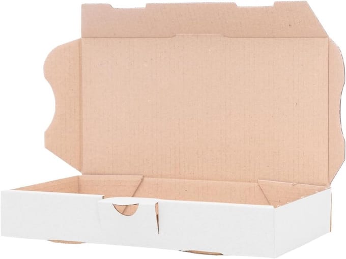 500 Stuks Maxibrief Verzenddozen Slimme Boekendoos Wit A5 Formaat