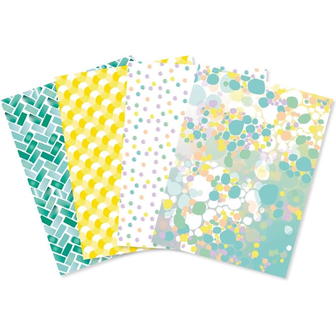 Set Texture Decopatch papier "Color Therapy" hotfoil Limited Edition