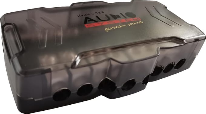 AUDIO SYSTEM Z-DB9 HIGH-END verdeelblok / Car audio Aansluit / Zekeringblok