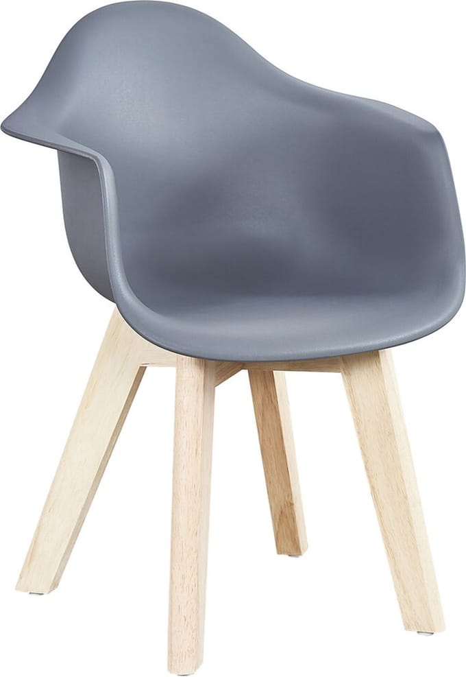 Quax Kids Chair Grey - Kinderstoel design grijs (set van 2)