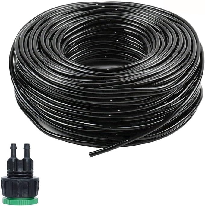 Druppelslang PVC - Micro irrigatie - Planten water geven - Flexibel materiaal - 30 meter - Transparant