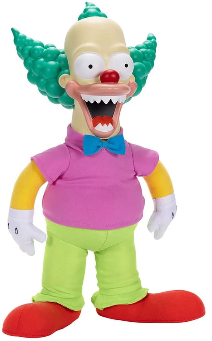 THE SIMPSONS, PRATENDE KRUSTY-POP PLUCHE 38CM