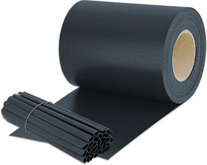 Wovar Vlechtband 35m Antraciet UV|bestendig | Per Stuk