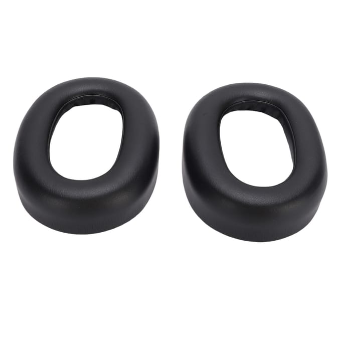 1 Paire Cache-oreilles Coussinets d'oreille Adaptés pour Jabra Evolve2 85 Casque sans fil Coussin de remplacement Mousse black