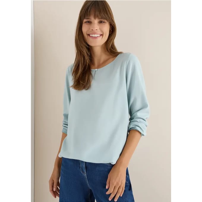 Blouse in effen kleur