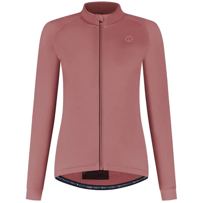 Rogelli Essential II Dames Lange Mouw Fietsshirt - Lange Rits - Roze