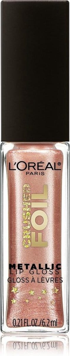 L'Oréal Paris Crushed Foil Metallic Lipgloss - 15 Luster