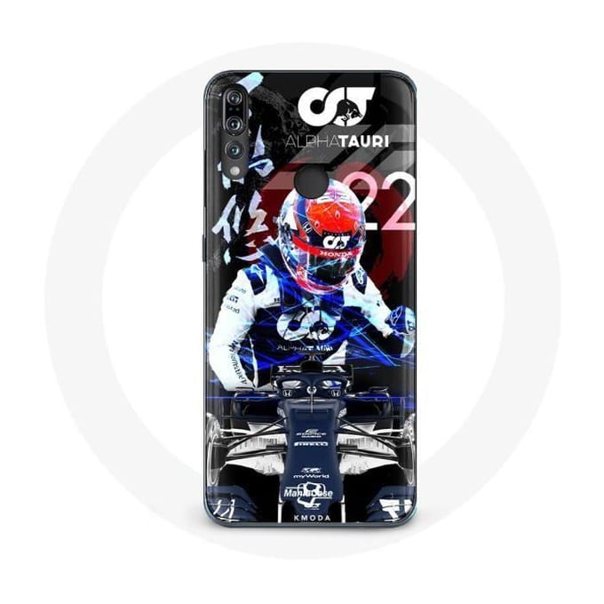 Coque pour Huawei p30 lite Formule 1 Yuki Tsunoda pilote automobile japonais de F1