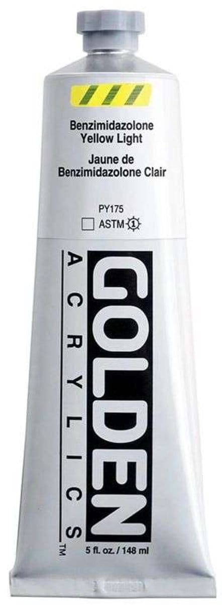 Golden Heavy Body Acrylverf Benzimidazoolgeel Licht 148 ml