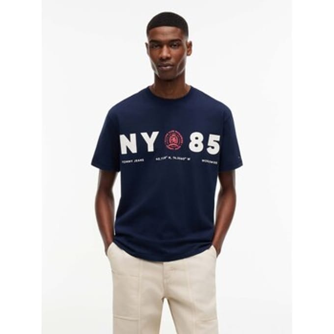 T-shirt Tommy Jeans Tjm Rlx Crest 1985 S