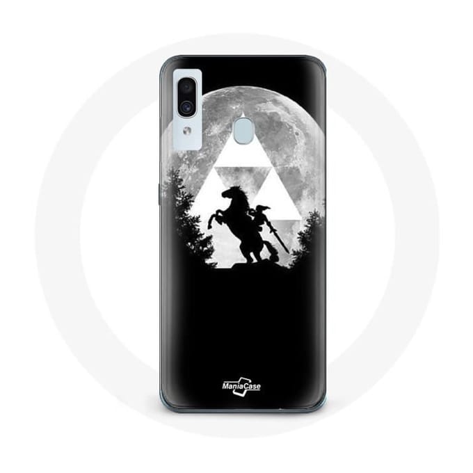 Coque pour samsung galaxy A30 Zelda Lune
