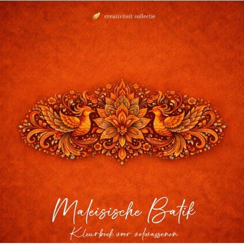 Maleisische Batik Kleurboek - Kleur Moment