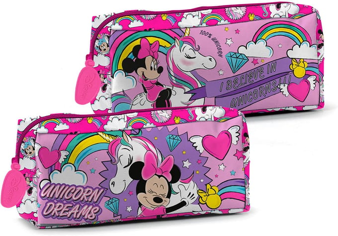 Disney Minnie Mouse Etui Unicorn Dreams - 21 x 8 x 5 cm - Polyester