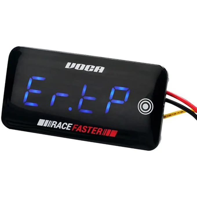 Digitale thermometer en voltmeter Voca Racing Faster Slim Touch