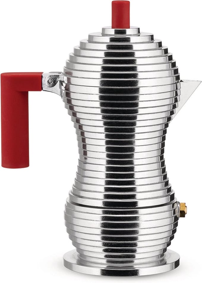Alessi Pulcina 6kops inductie koffiemaker
