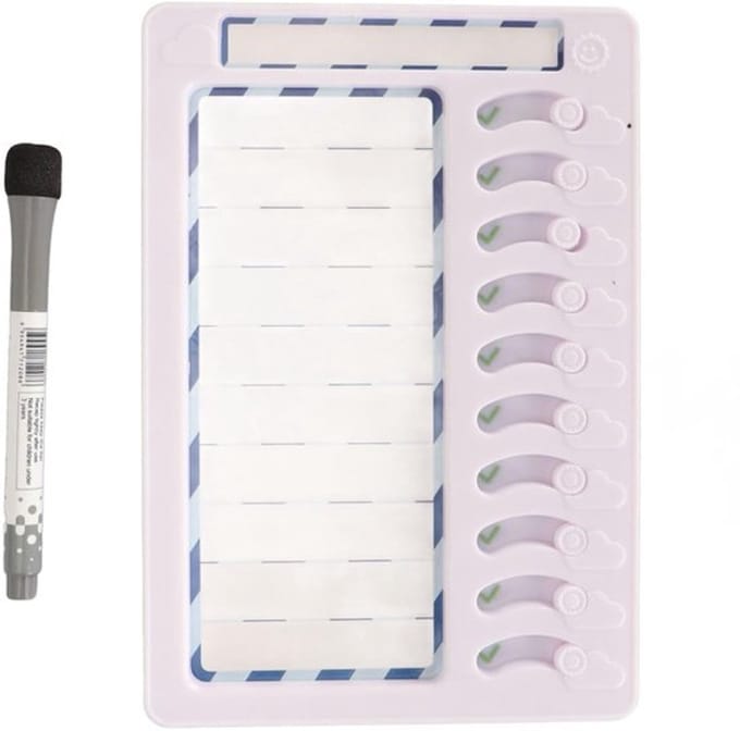 Allecto - Chore Chart Voor Kinderen - Magnetisch Taakbord