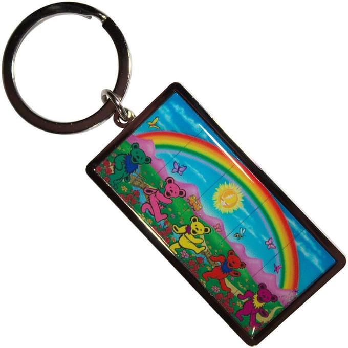 Grateful Dead - Rainbow - Sleutelhanger