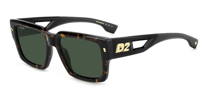 Dsquared2 D2 0143/S Havana 53/19/145 MAN Zonnebrillen