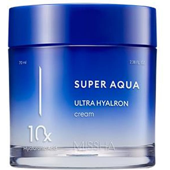 MISSHA NEW Super Aqua Ultra Hyalron Cream 70ml (3 type) blue