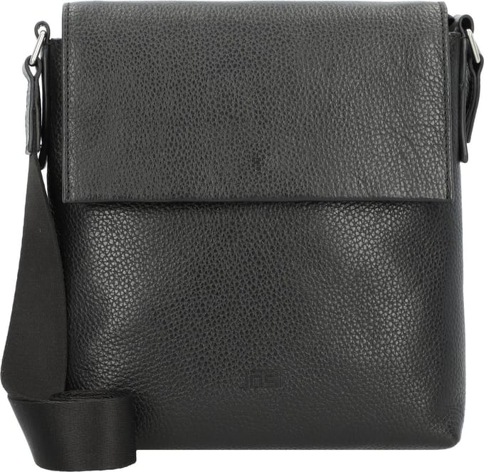 JOST Leren schoudertas Vika Crossbody Bag Black zwart