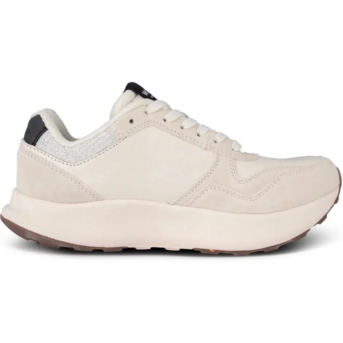 Woden Woden Mathilde Runner wit Leer
