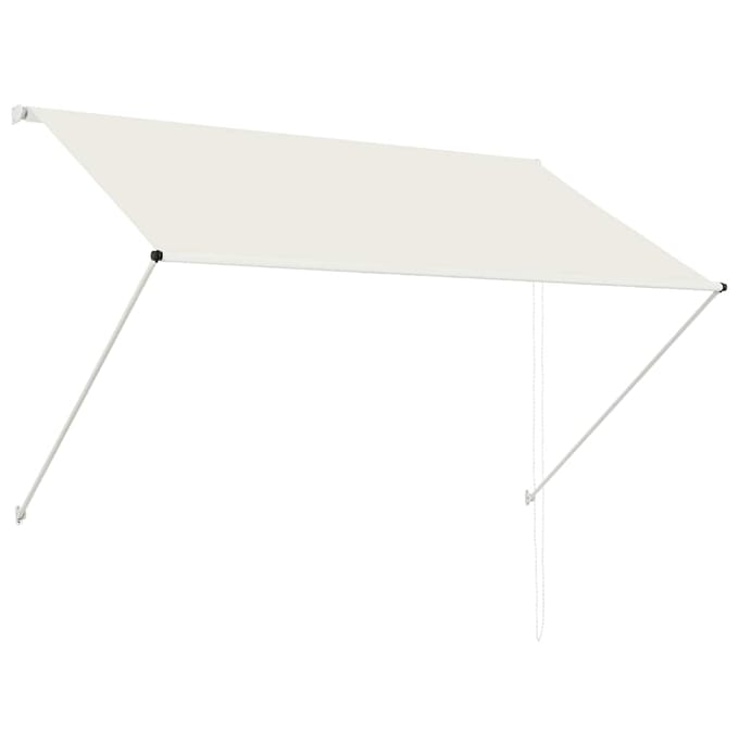 vidaXL - Luifel - uittrekbaar - 200x150 - cm - crème