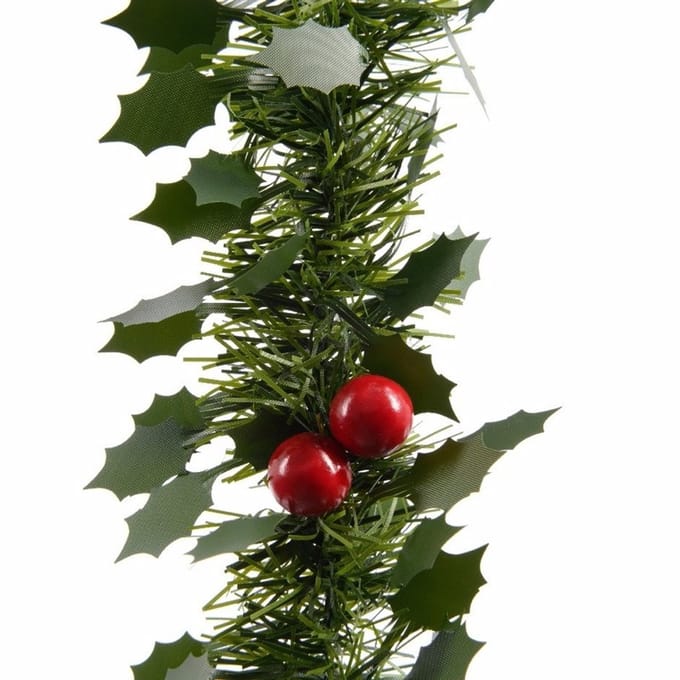 Guirl - Lametta - Blad d10 h 270 cm - groen
