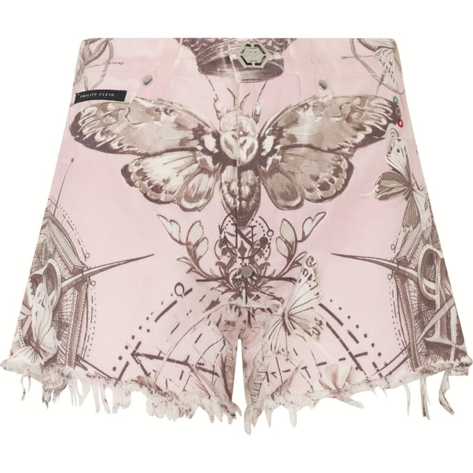 Madeira Fit Shorts Butterfly Tattoo