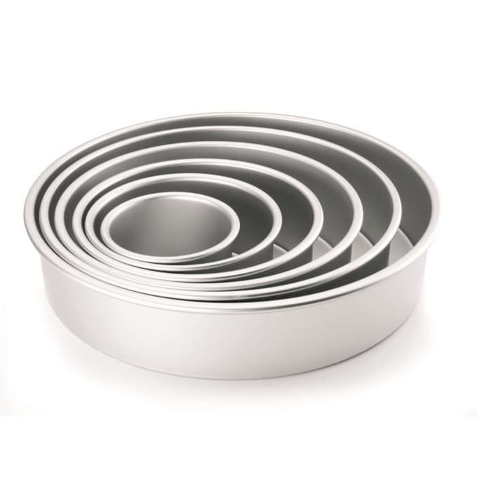 Ibili 815015 Moule Rond Profond 15 x 7,60 cm Alum. Anodisé.