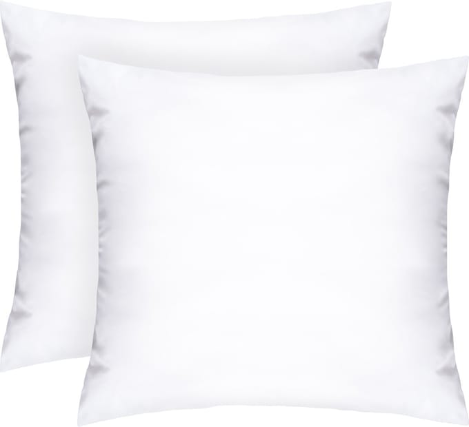 Komfortec Kussens 40x40 cm (2 stuks set), Microvezel Binnenkussen, Vulkussen, Kussenvulling, Extra Gevuld - 300 gram