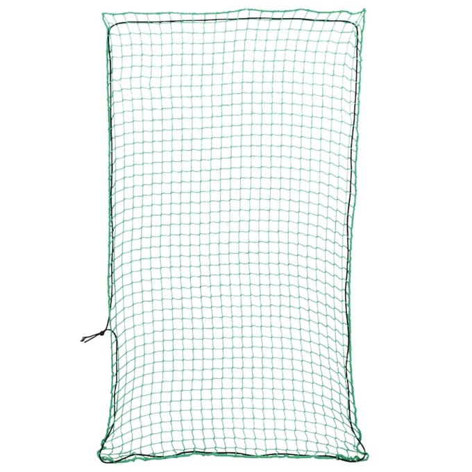 vidaXL - Aanhangwagennet - elastisch - touw - 3,5x2 - m - polypropeen - groen