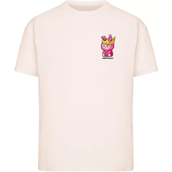 Dames-T-shirt Miss Tee Wild And Sweet