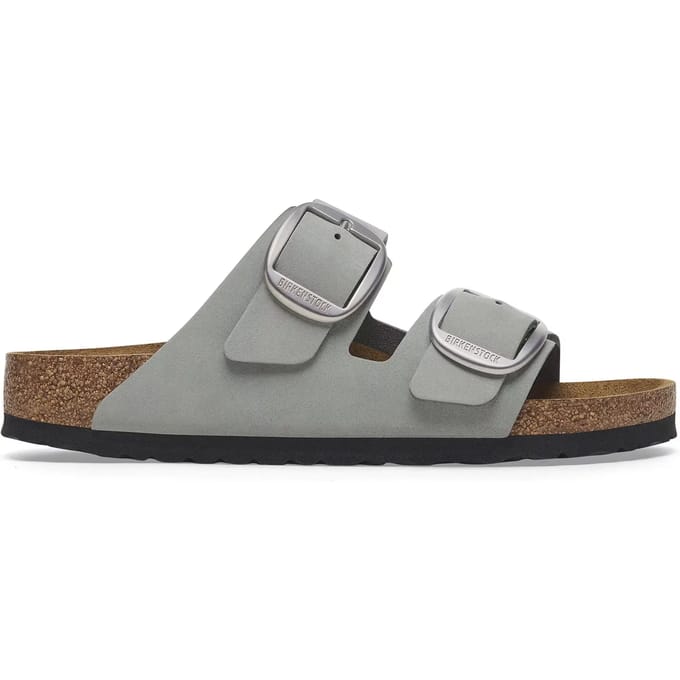 Dames leren sandalen met grote gesp Birkenstock Arizona