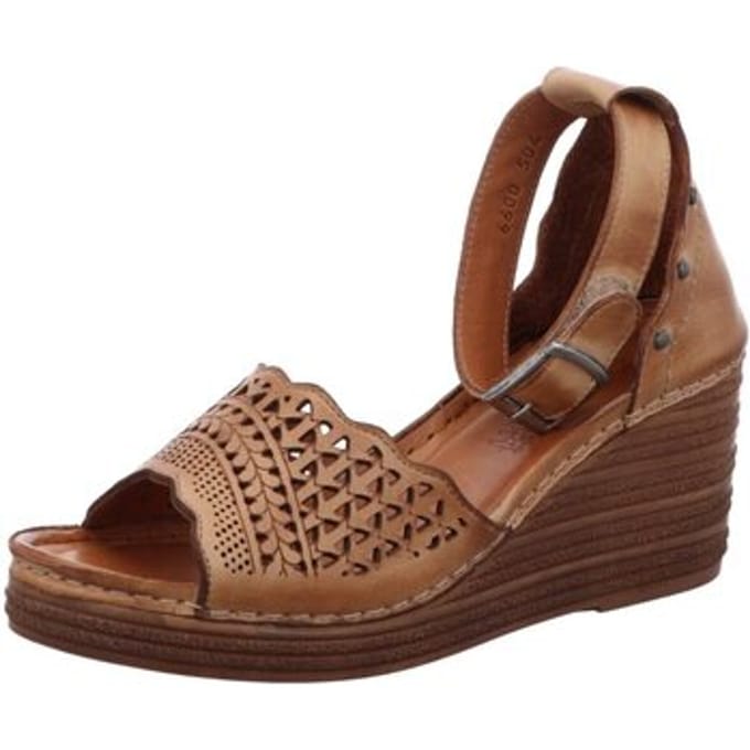 Sandalen met sleehak Gemini -