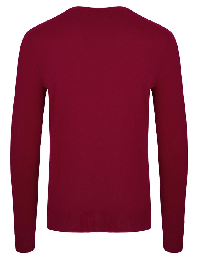 Malo Optimum kasjmier trui rood