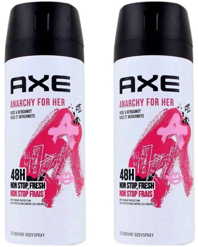 Axe Anarchy For Her - Deodorant Spray - 150 ml - 2 stuks