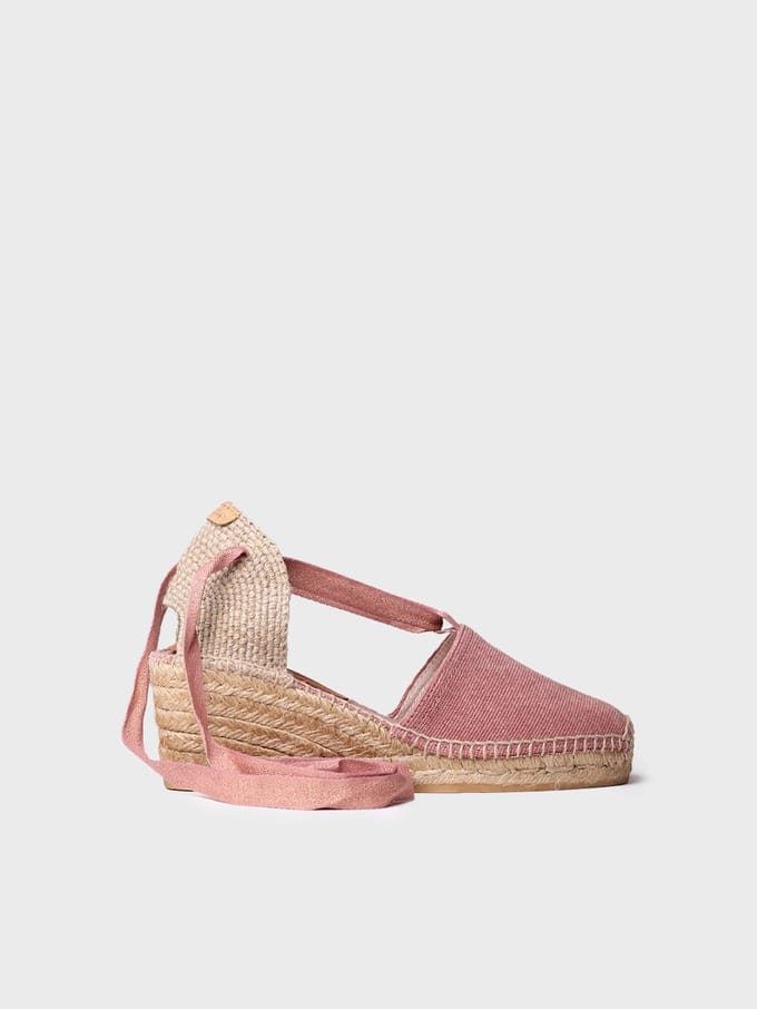 Espadrilles voor dames in effen kleuren | VEGA-GY