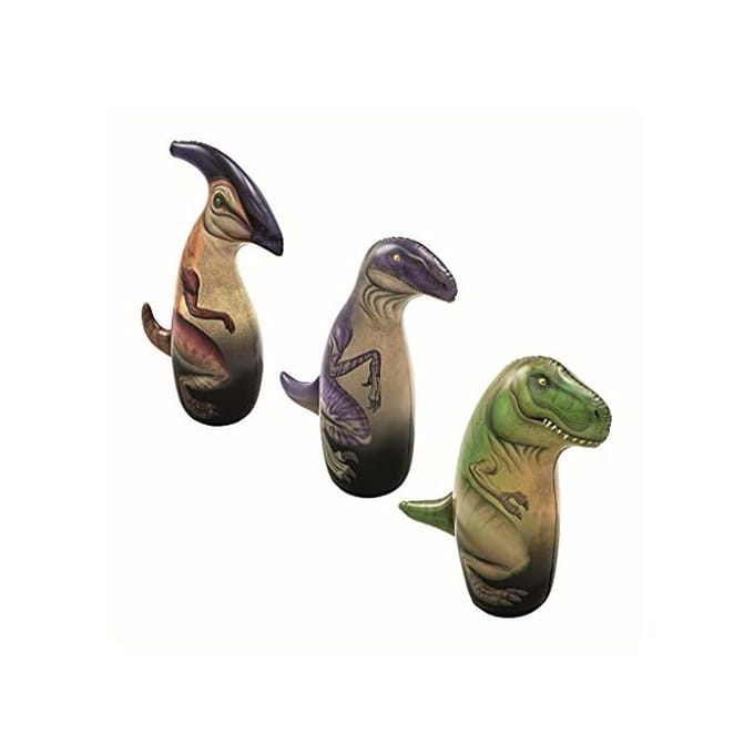 Opblaasbare boksbal met standaard voor kinderen Bestway Dinosaurus 91 cm