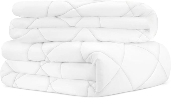 CLVP® Dekbed 240x220 - 2 Persoons 4 Seizoenen - Wasbaar - Extra Zacht - Wit